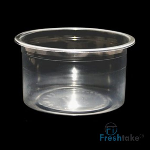 120/1000ML CLEAR ROUND CONTAINER PLUS LID