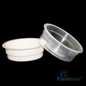 50ML CLEAR SAUCE CUP PLUS LID