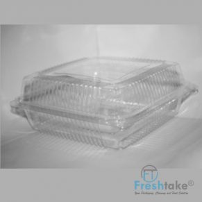 ART-0400 CLEAR CONTAINER WITH LID ATTACHED