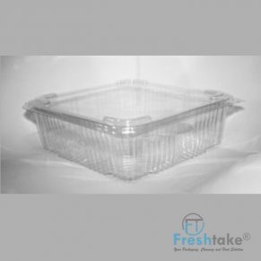 ART-1500 CLEAR CONTAINER WITH LID ATTACHED