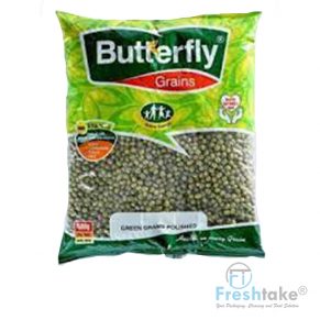 BUTTERFLY GREEN GRAM POLISHED 500G