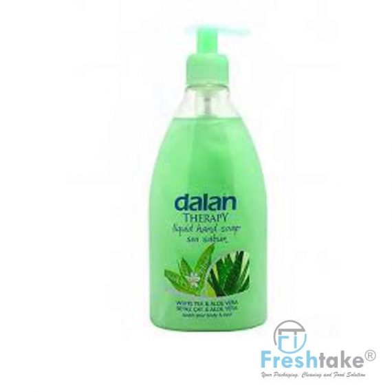 DALAN T.L SOAP WHT TEA&ALOE VERA 400ML PC