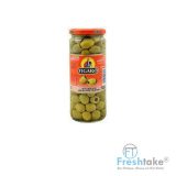 FIGARO GREEN PITTED OLIVES