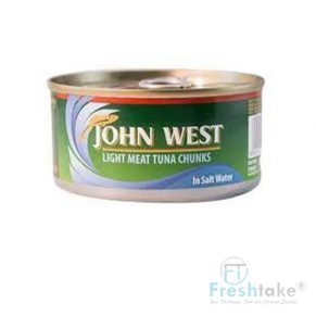 JOHN WEST TUNA CHUNK 170 GMS